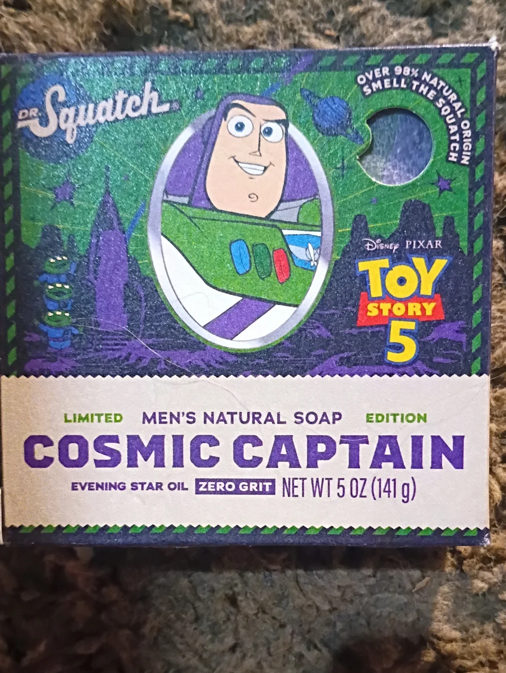 LIMITED EDITION DR SQUASH & JUKEBOX COSMIC CAPTAIN SOAP & COWGIRL COURAGE DEODOR